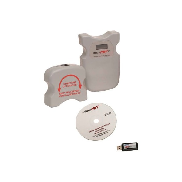 MicroFET6 Dual Spinal Inclinometer, Wireless with Clinical Software Package